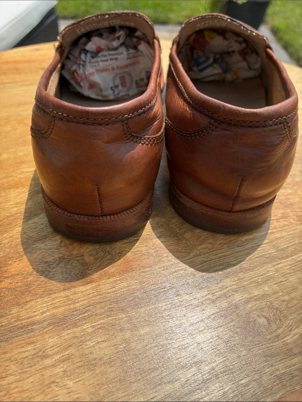 J. Crew Brown leather penny loafer in Burnished Pecan Brown, Style: H8200, 5